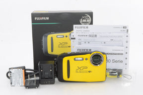 【ほぼ新品】FUJIFILM 防水カメラ XP130 イエロー FX-XP130Y