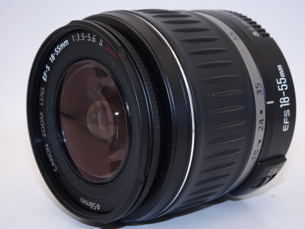【外観特上級】Canon EF-S レンズ 18-55mm F3.5-5.6 II USM