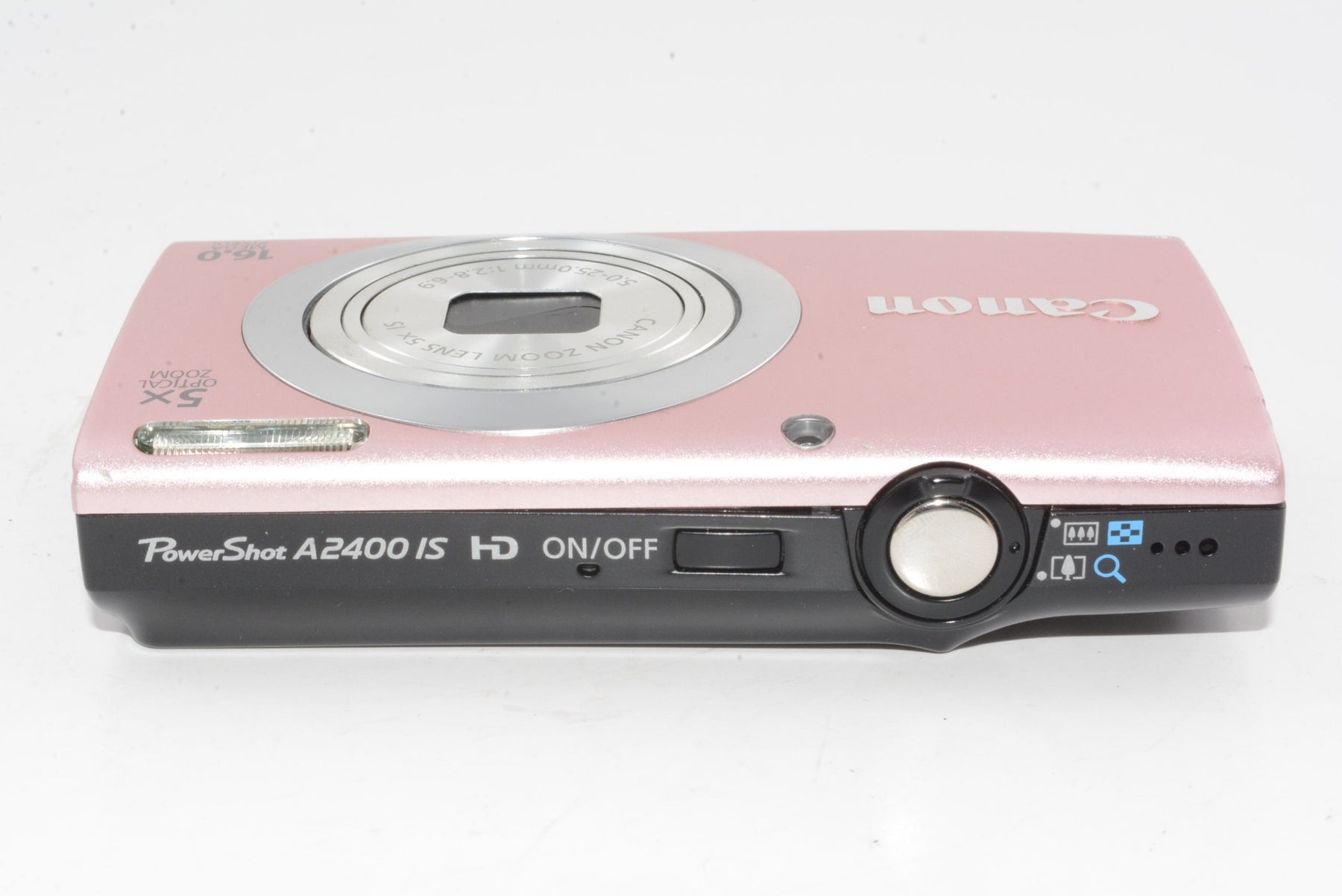 【外観並級】Canon デジタルカメラ PowerShot A2400IS ピンク