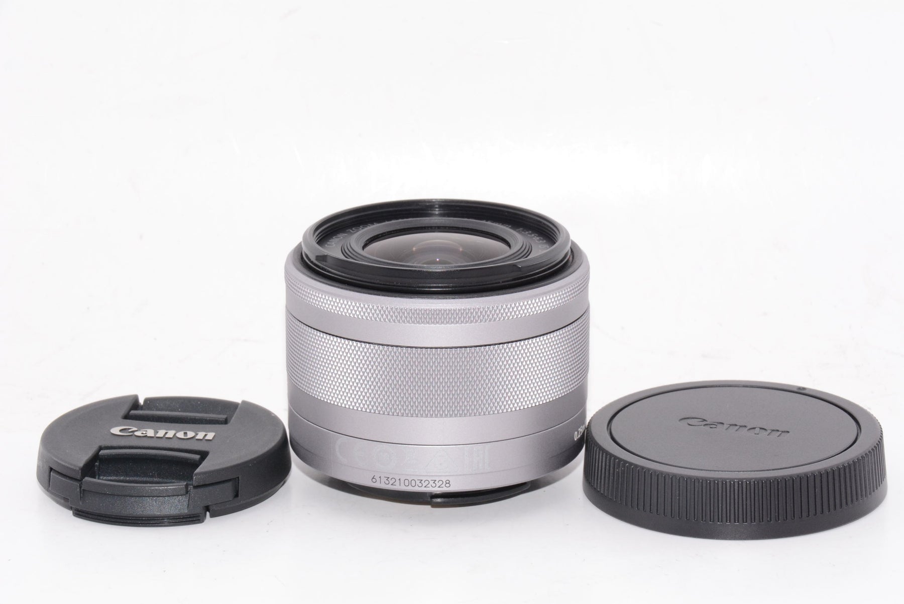 【外観特上級】Canon 標準ズームレンズ EF-M15-45mm F3.5-6.3IS STM(シルバー) ミラーレス一眼対応 EF-M15-45ISSTMSL