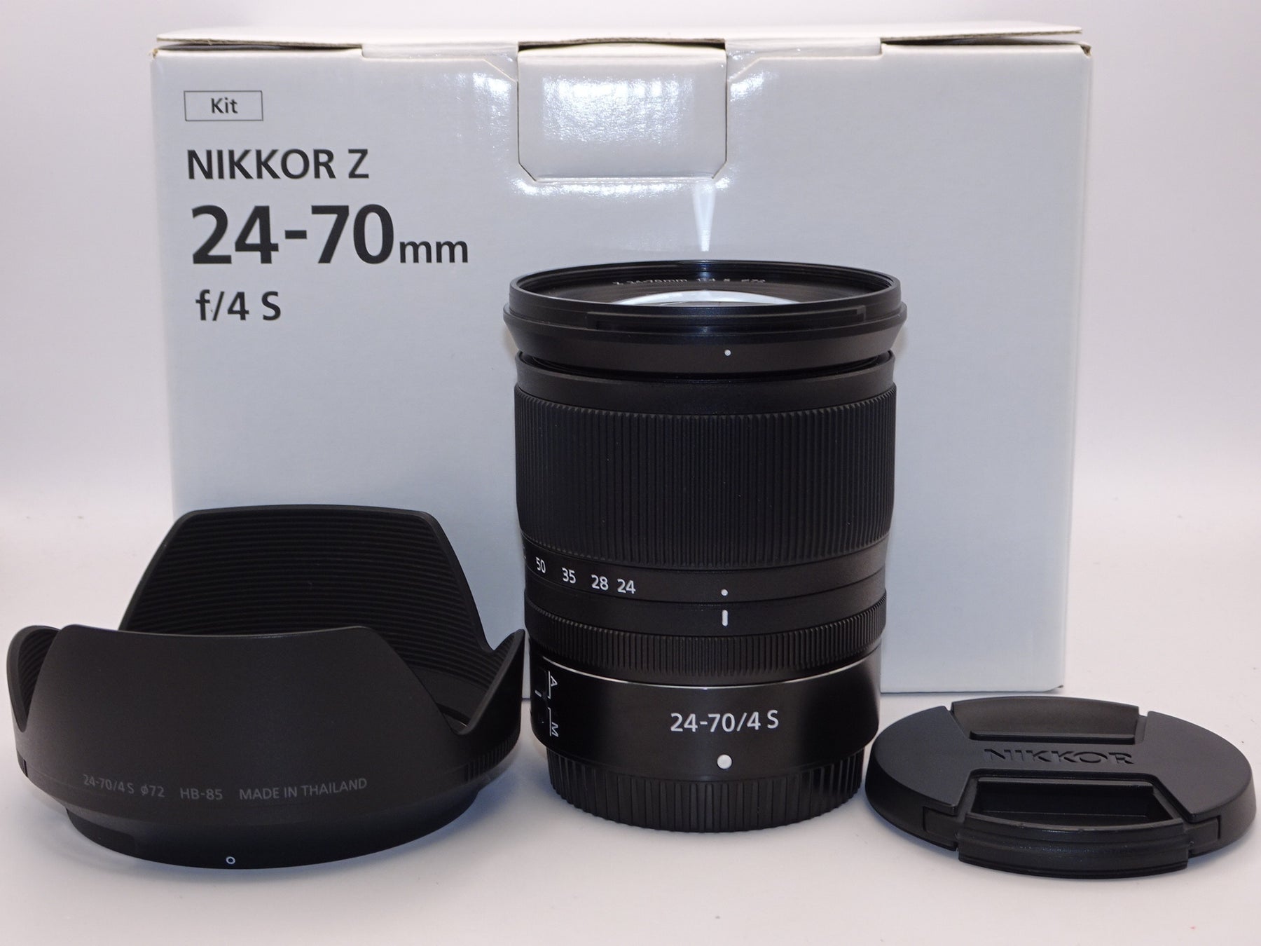 【外観特上級】Nikon 標準ズームレンズ NIKKOR Z 24-70mm f/4S Zマウント フルサイズ対応 Sライン