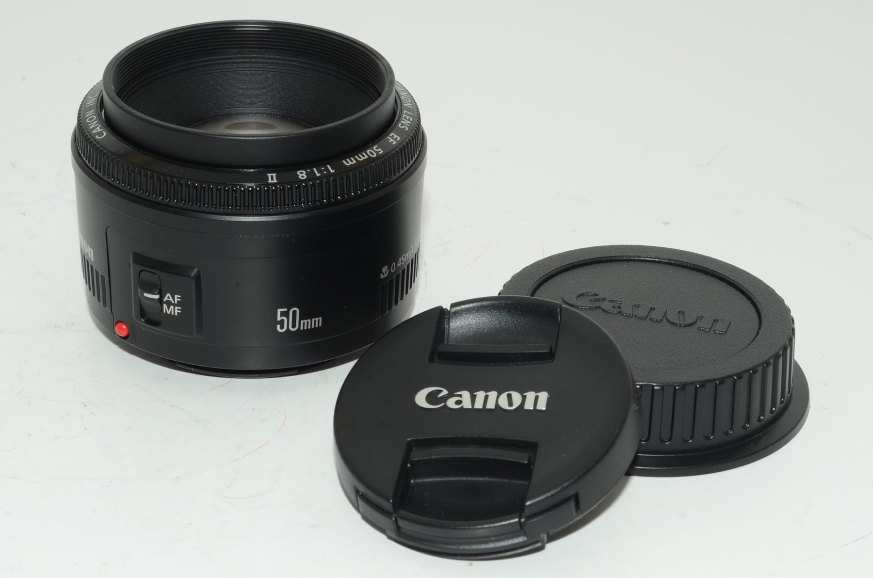 【外観特上級】Canon 単焦点レンズ EF50mm F1.8 II フルサイズ対応