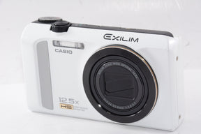 【外観特上級】CASIO デジタルカメラ EXILIM EX-ZR200 ホワイト EX-ZR200WE