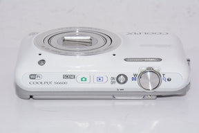 【外観並級】Nikon クールピクス S6600WH ナチュラルホワイト