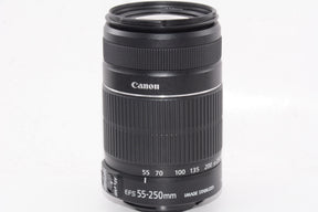 【外観特上級】Canon 望遠ズームレンズ EF-S55-250mm F4-5.6 IS II