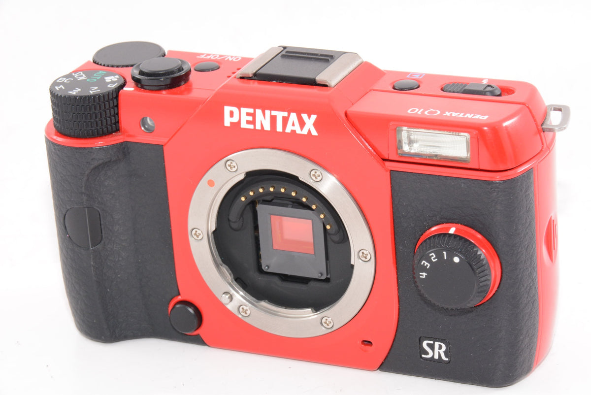 【外観並級】PENTAX ミラーレス一眼 Q10 ボディ レッド