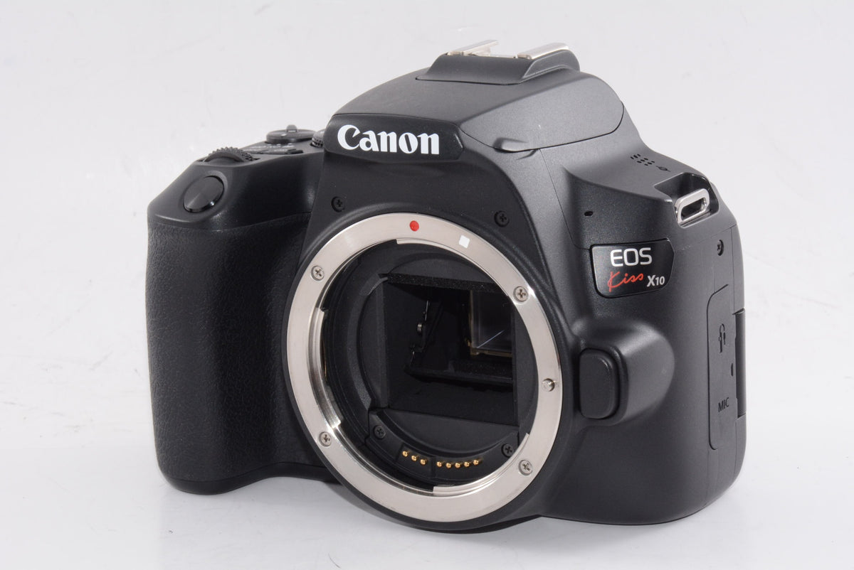 【外観特上級】Canon デジタル一眼レフカメラ EOS Kiss X10 ボディー ブラック EOSKISSX10BK