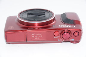 【外観特上級】Canon デジタルカメラ PowerShot SX710 HS レッド 光学30倍ズーム PSSX710HS(RE)