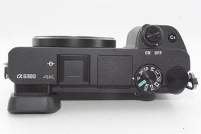 【外観特上級】ソニー SONY ミラーレス一眼 α6300 ボディ ブラック ILCE-6300 B