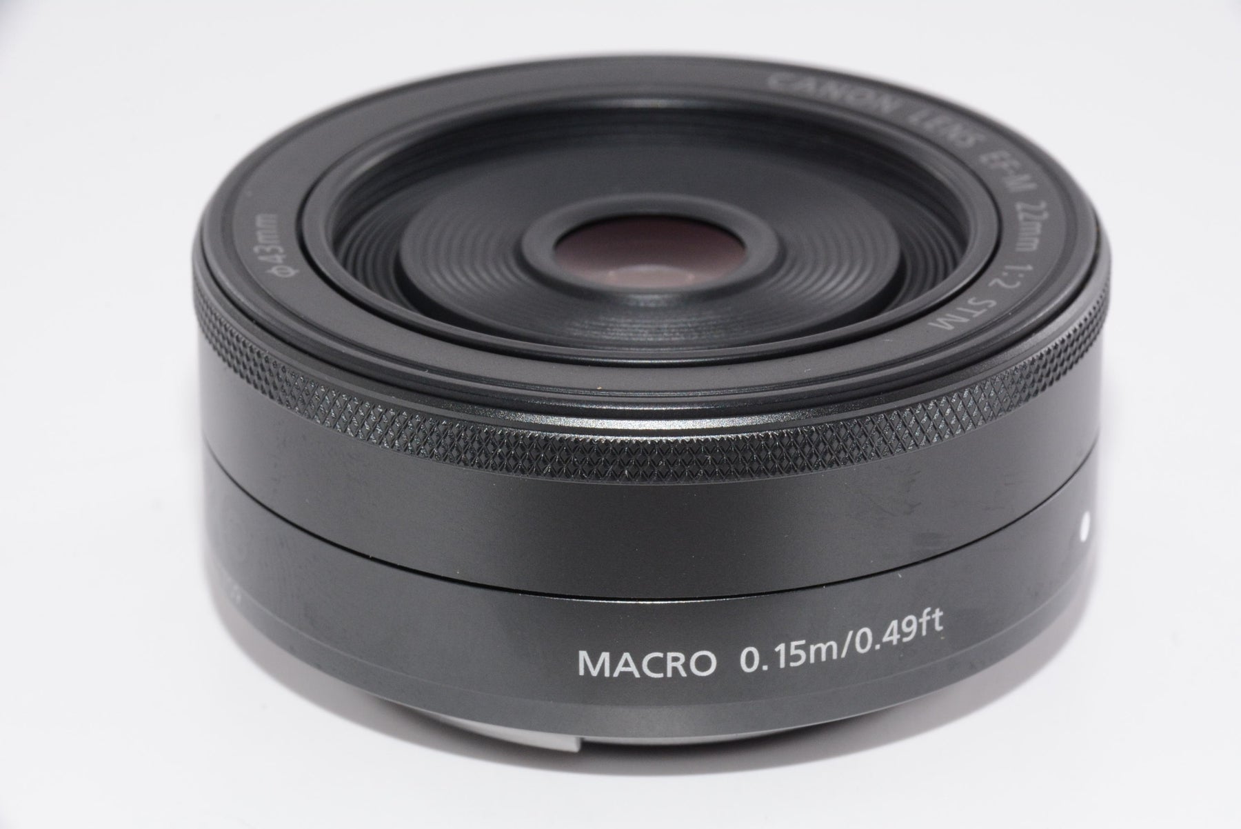 【外観特上級】Canon EF-M22mm F2 STM ミラーレス一眼対応