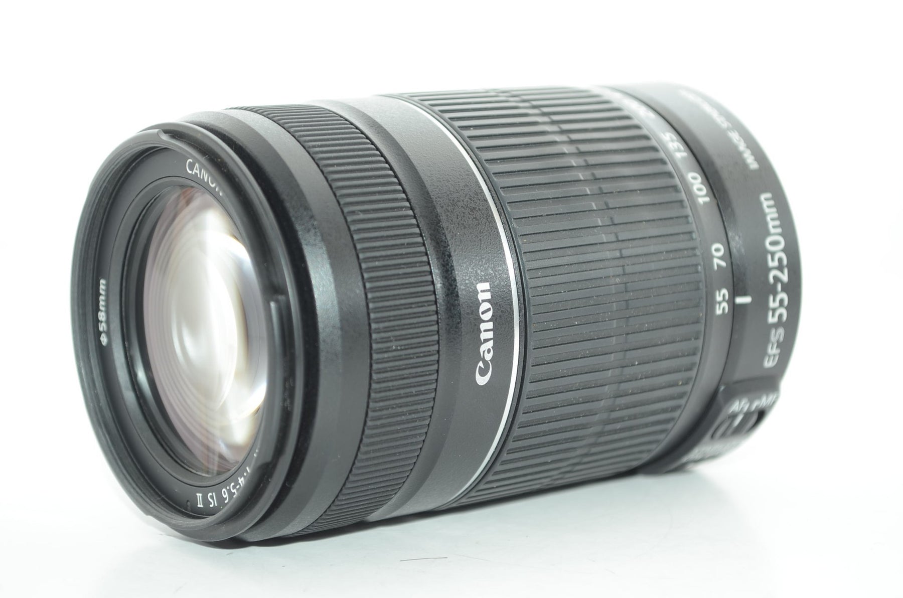 【外観特上級】Canon 望遠ズームレンズ EF-S55-250mm F4-5.6 IS II