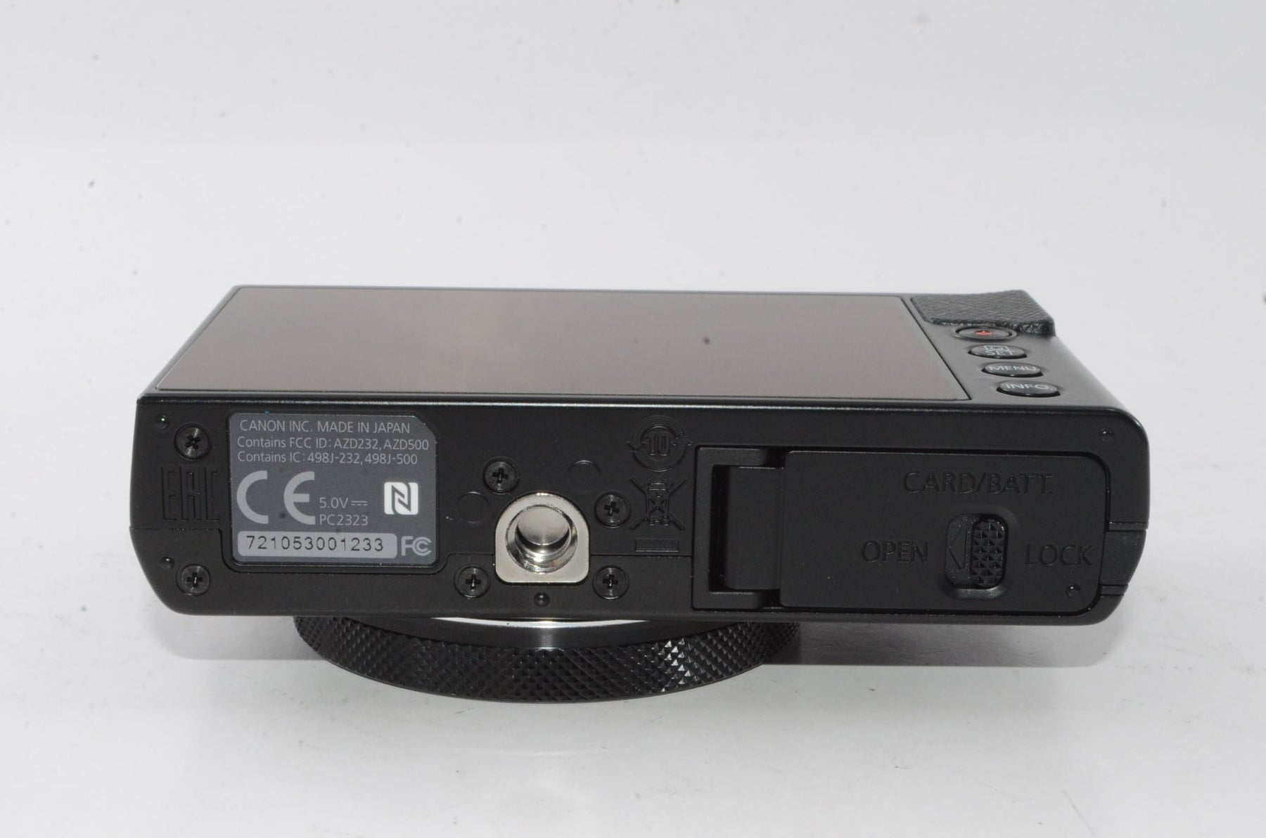 【外観特上級】Canon コンパクトデジタルカメラ PowerShot G9 X Mark II ブラック