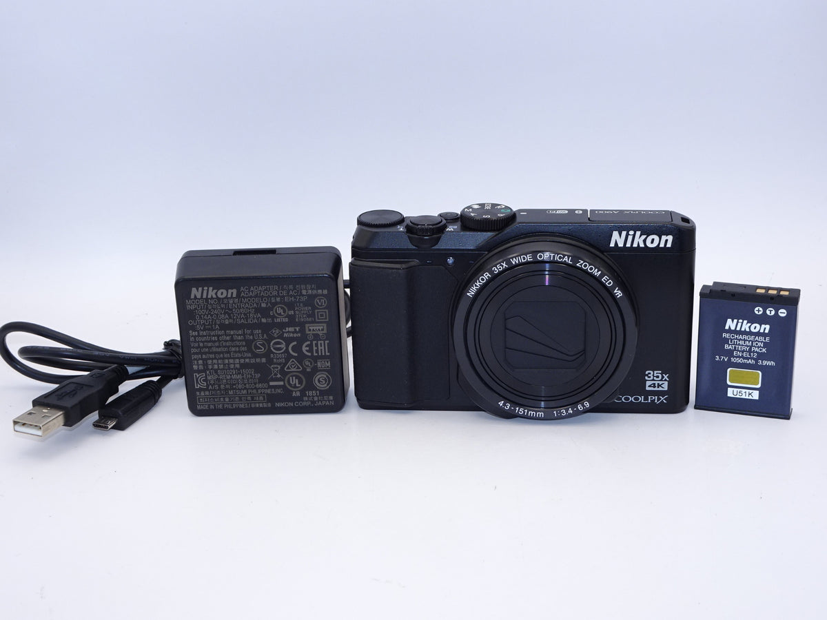 【外観特上級】Nikon デジタルカメラ COOLPIX A900 ブラック