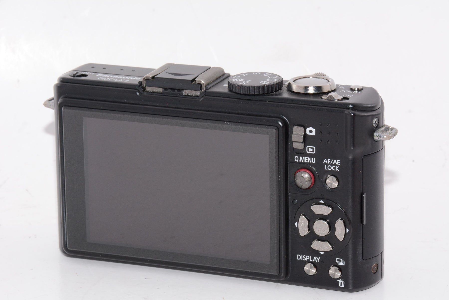 【外観特上級】パナソニック デジタルカメラ LUMIX (ルミックス) LX3 ブラック DMC-LX3-K