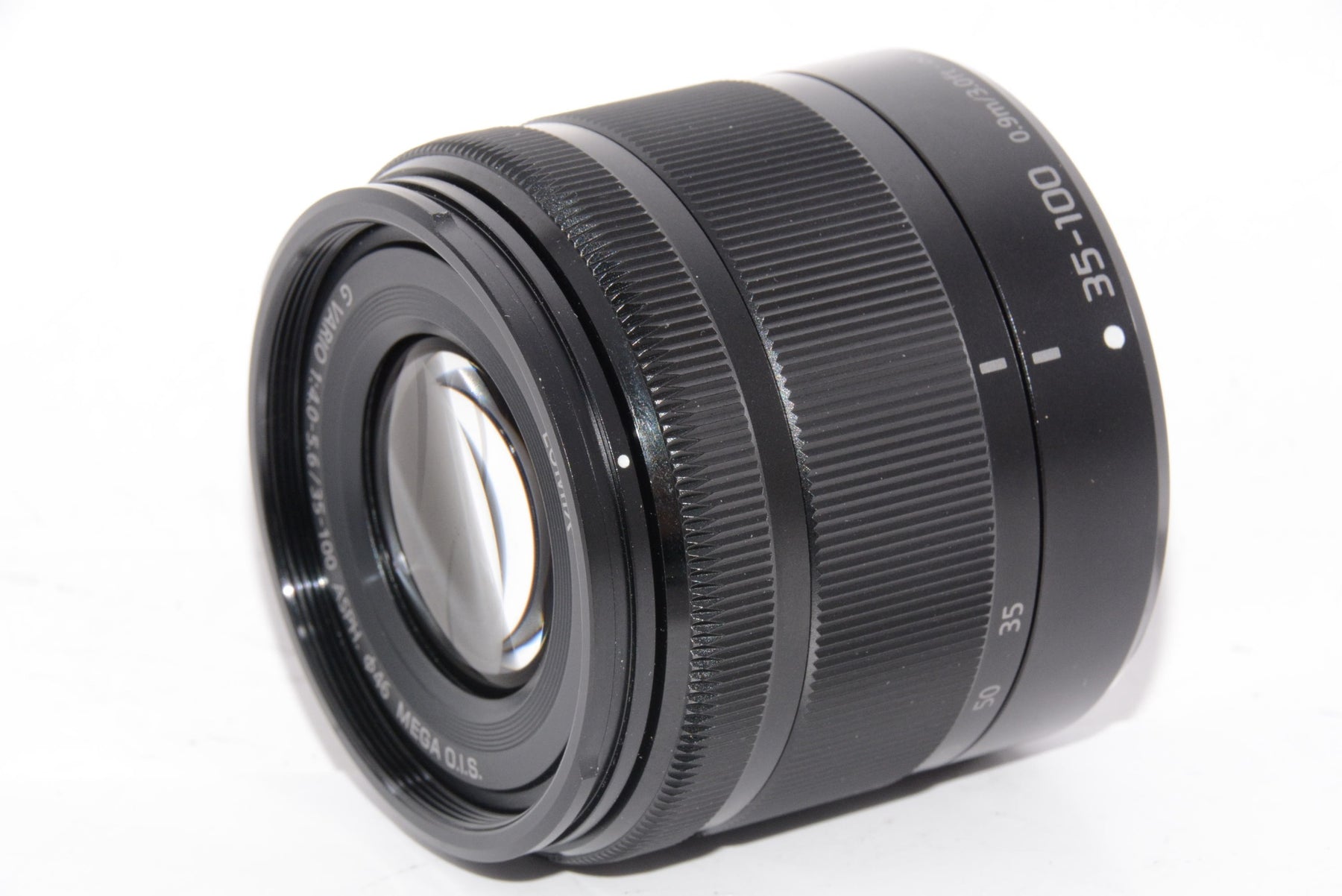 【外観特上級】パナソニック 望遠ズームレンズ マイクロフォーサーズ用 ルミックス G VARIO 35-100mm/F4.0-5.6 ASPH./MEGA O.I.S. ブラック H-FS35100-K