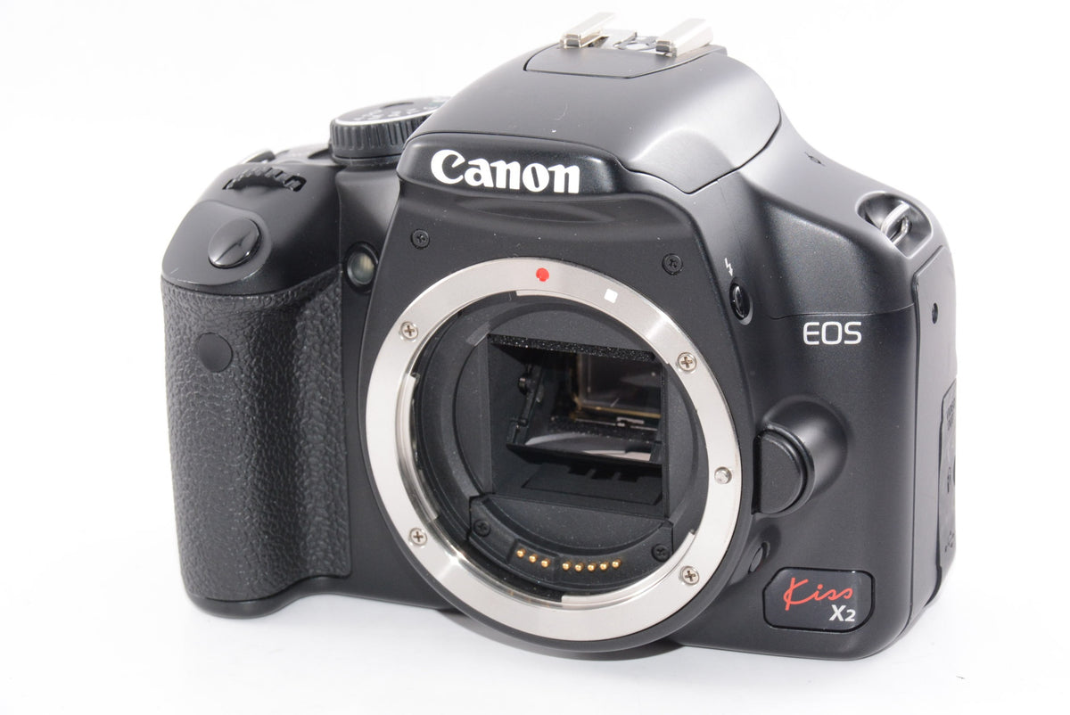 【外観並級】Canon デジタル一眼レフカメラ EOS Kiss X2 ダブルズームキット