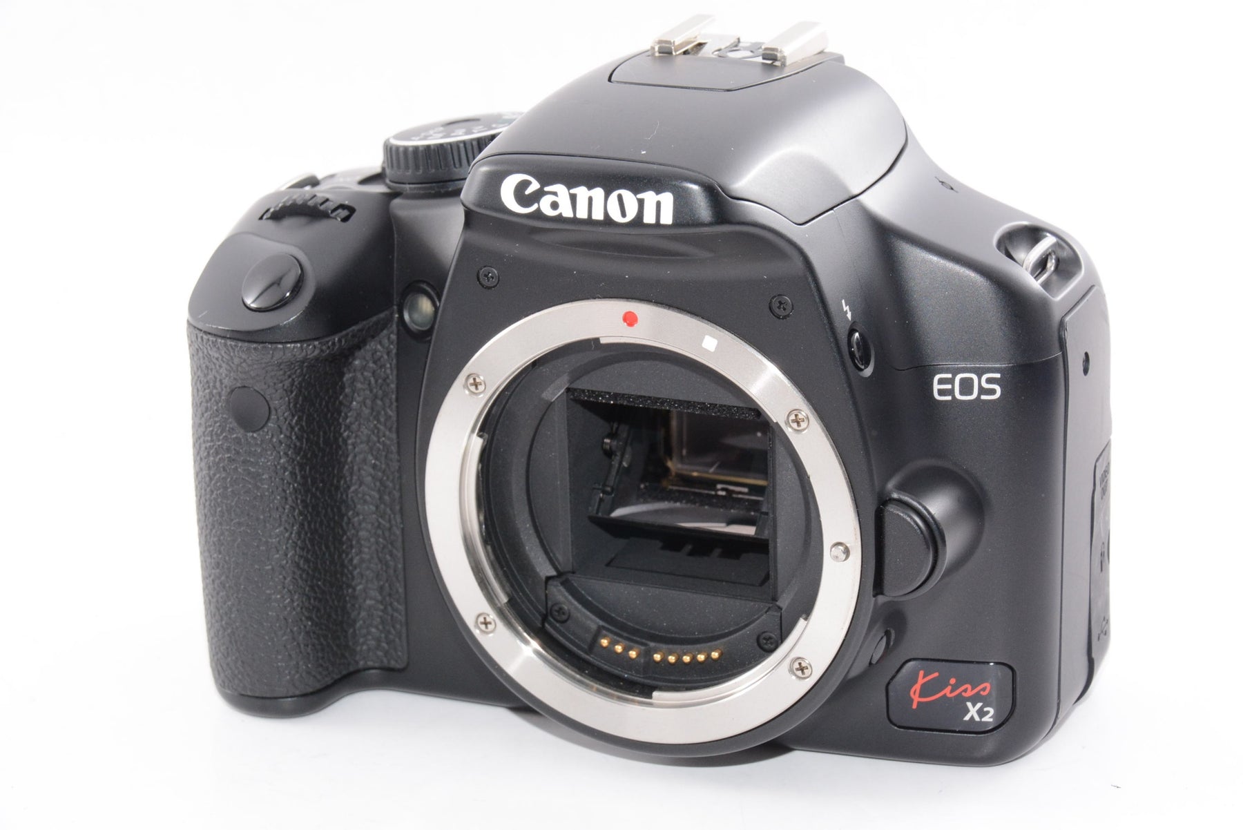 【外観並級】Canon デジタル一眼レフカメラ EOS Kiss X2 ダブルズームキット