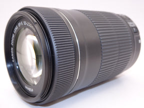 【外観特上級】Canon 望遠ズームレンズ EF-S55-250mm F4-5.6 IS STM