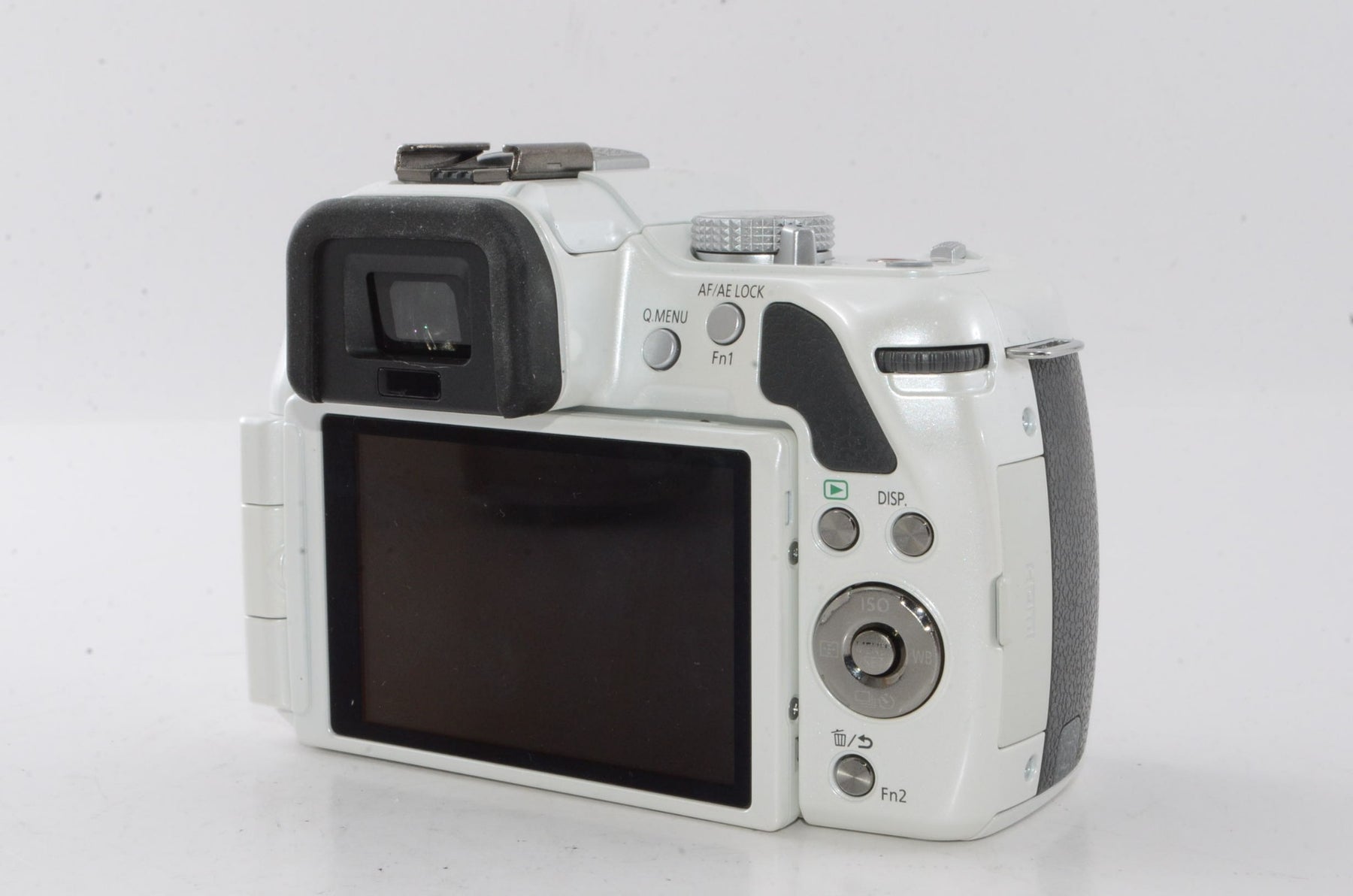 【外観特上級】パナソニック ミラーレス一眼カメラ ルミックス GF5 レンズキット シェルホワイト DMC-GF5X-W