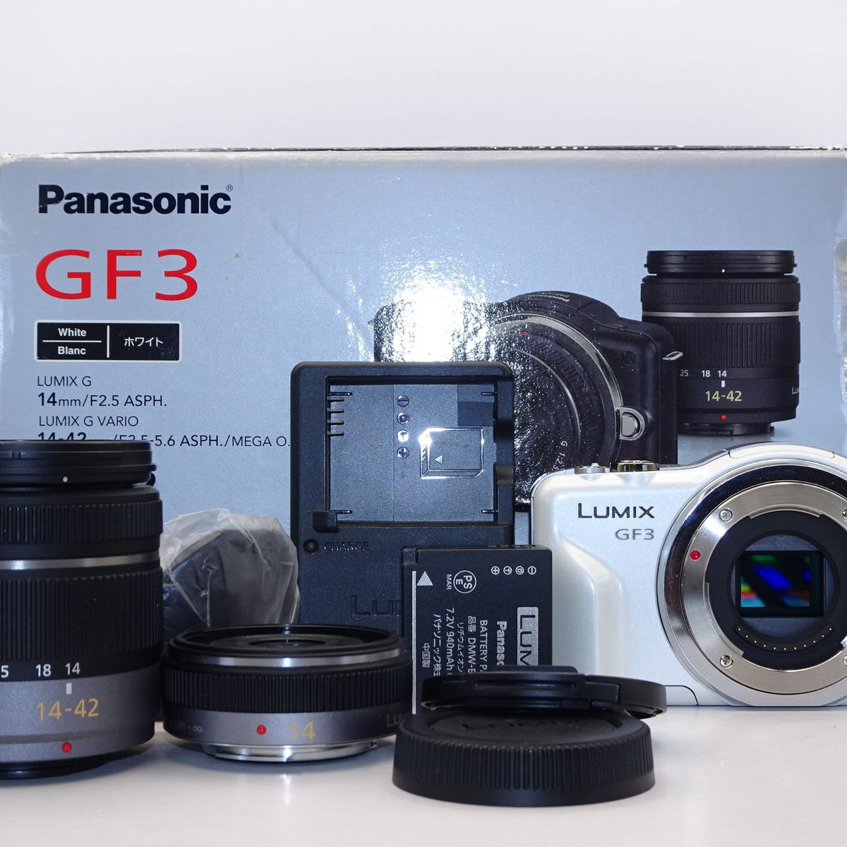 Panasonic LUMIX DMC-GF3 ダブルレンズキット GF3 レンズキット Lens 