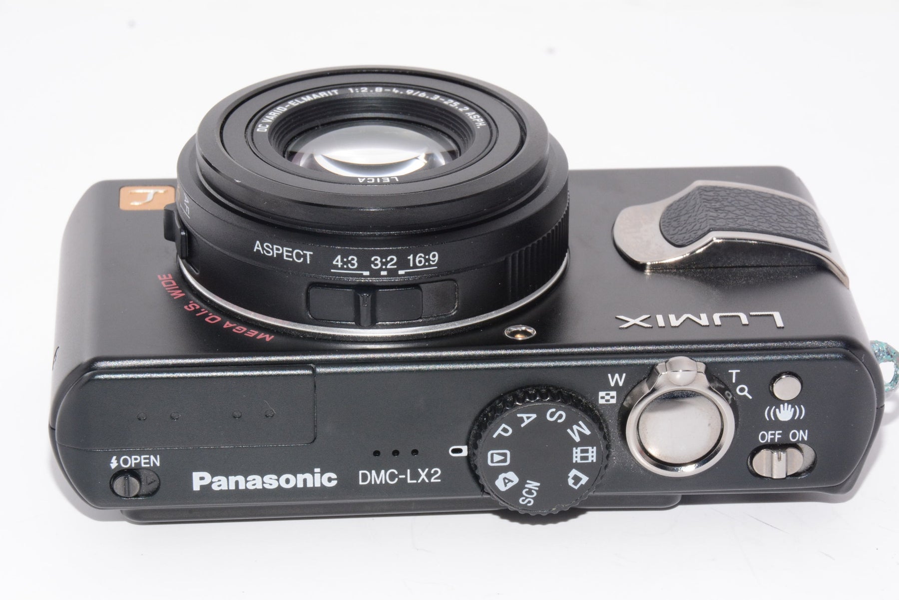 【外観並級】パナソニック デジタルカメラ LUMIX LX2 ブラック DMC-LX2-K