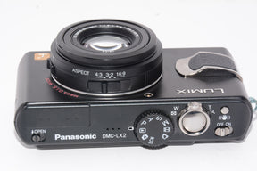 【外観並級】パナソニック デジタルカメラ LUMIX LX2 ブラック DMC-LX2-K