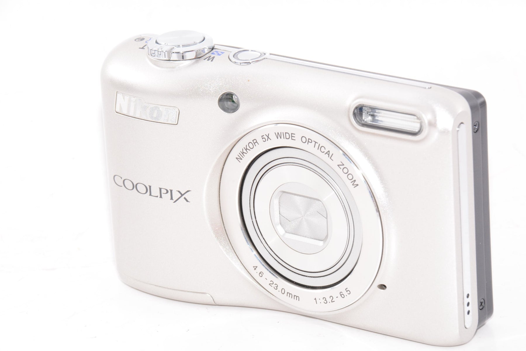 【外観特上級】Nikon デジタルカメラ COOLPIX L28 単3乾電池対応 シルバー L28SL