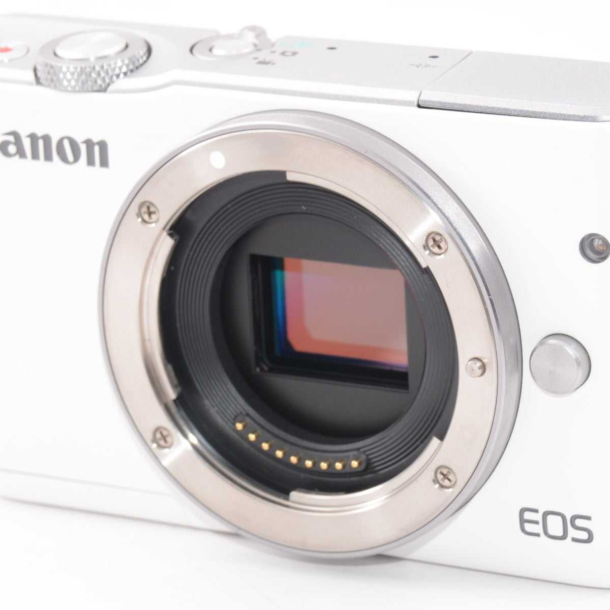 外観特上級】Canon ミラーレス一眼カメラ EOS M10 ボディ(ホワイト)