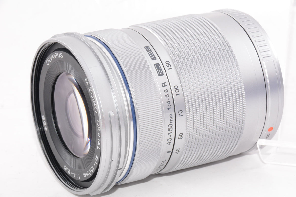 【外観特上級】OLYMPUS M.ZUIKO DIGITAL ED 40-150mm F4.0-5.6 R シルバー