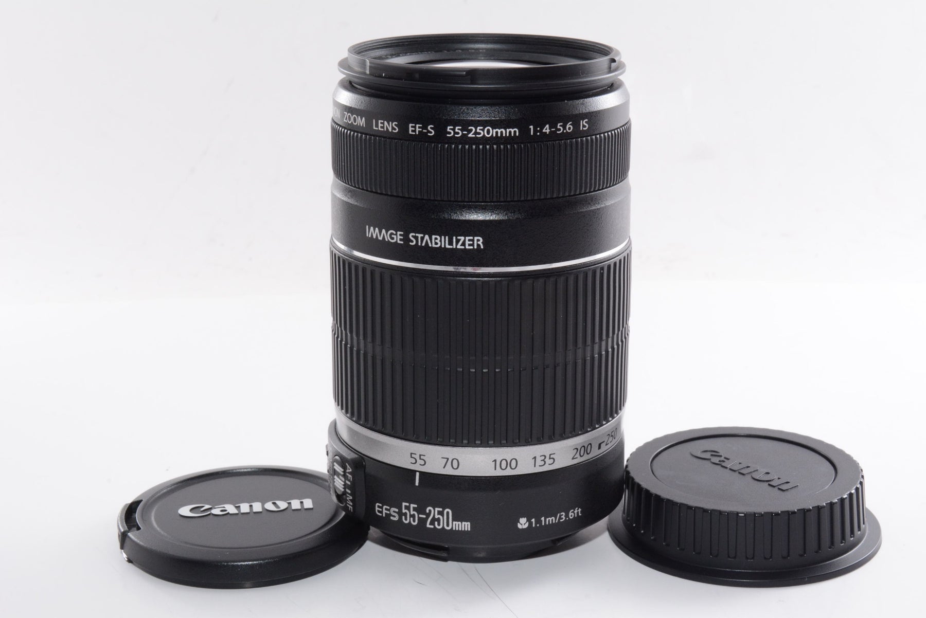 【外観並級】Canon 望遠レンズ EF-S55-250mm F4-5.6 IS