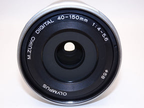 【外観特上級】OLYMPUS M.ZUIKO DIGITAL ED 40-150mm F4.0-5.6 R シルバー