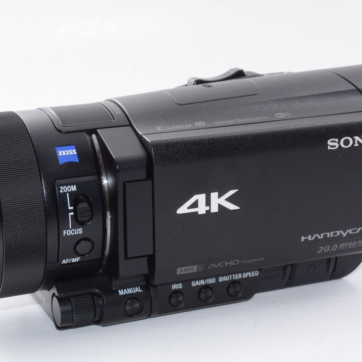 ほぼ新品】ソニー SONY ビデオカメラ FDR-AX100 4K 光学12倍 ブラック