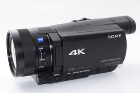 【ほぼ新品】ソニー SONY ビデオカメラ FDR-AX100 4K 光学12倍 ブラック Handycam FDR-AX100 BC