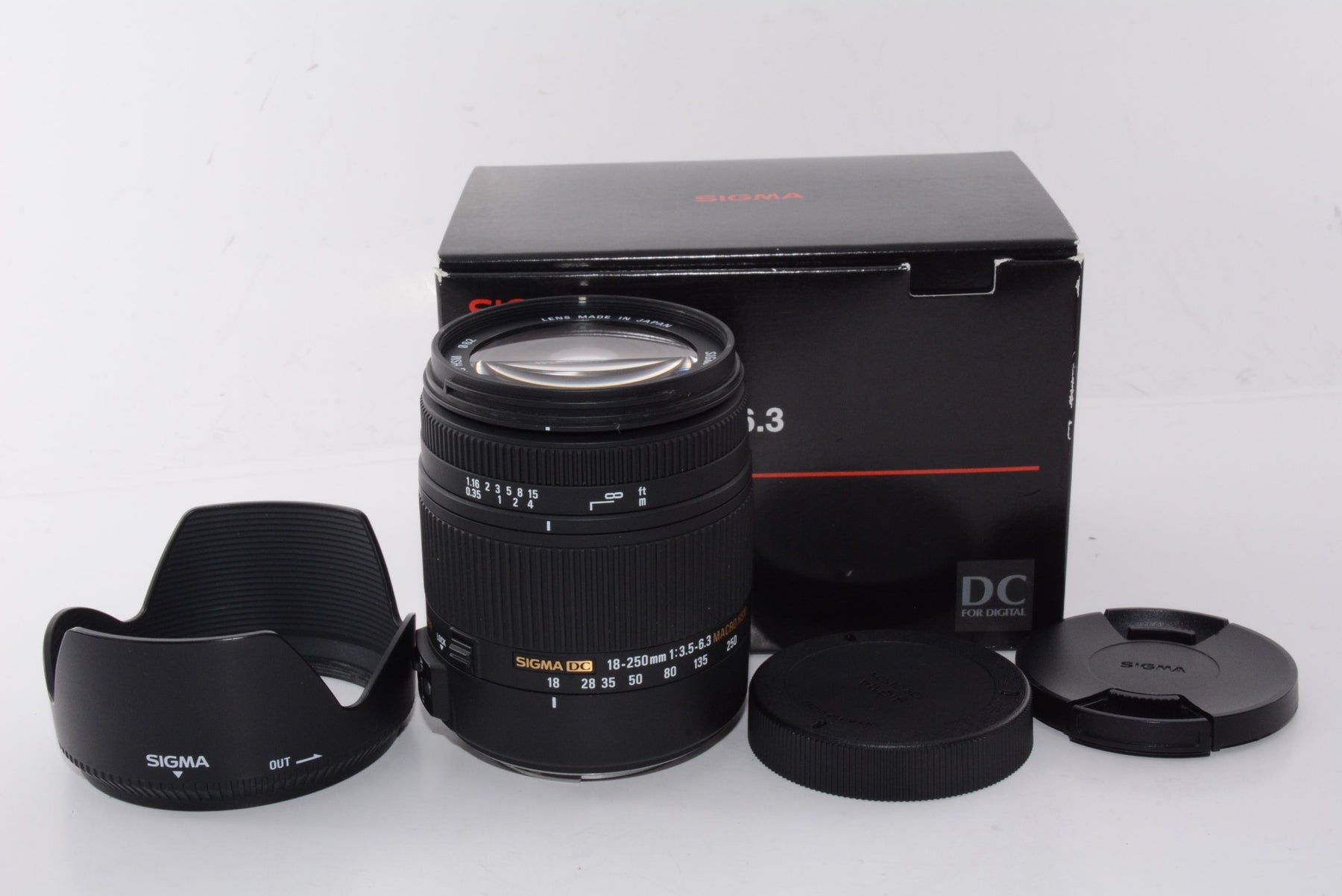 【外観特上級】SIGMA 高倍率ズームレンズ 18-250mm F3.5-6.3 DC MACRO OS HSM キヤノン用 APS-C専用 883546