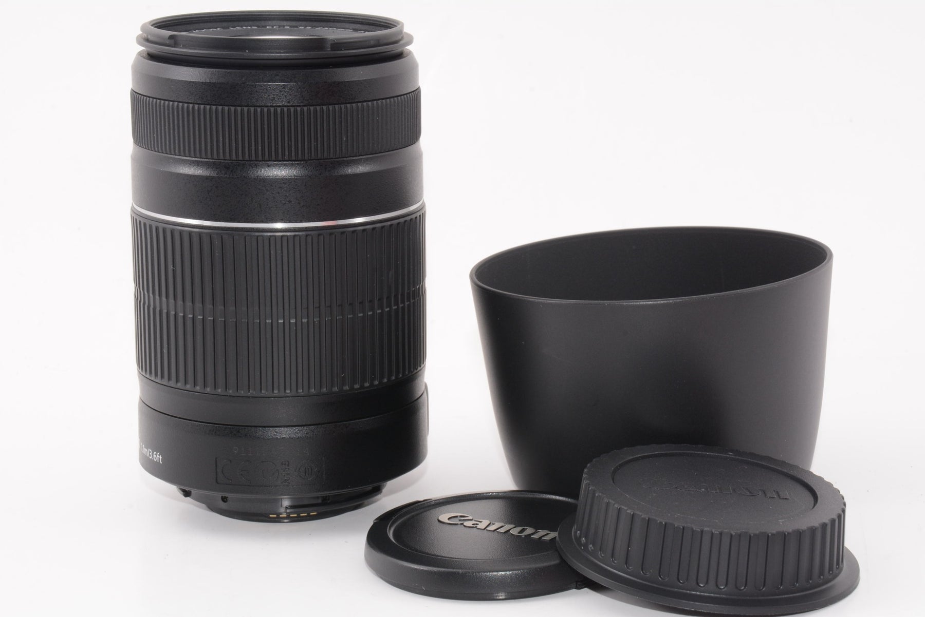 【外観特上級】Canon 望遠ズームレンズ EF-S55-250mm F4-5.6 IS II