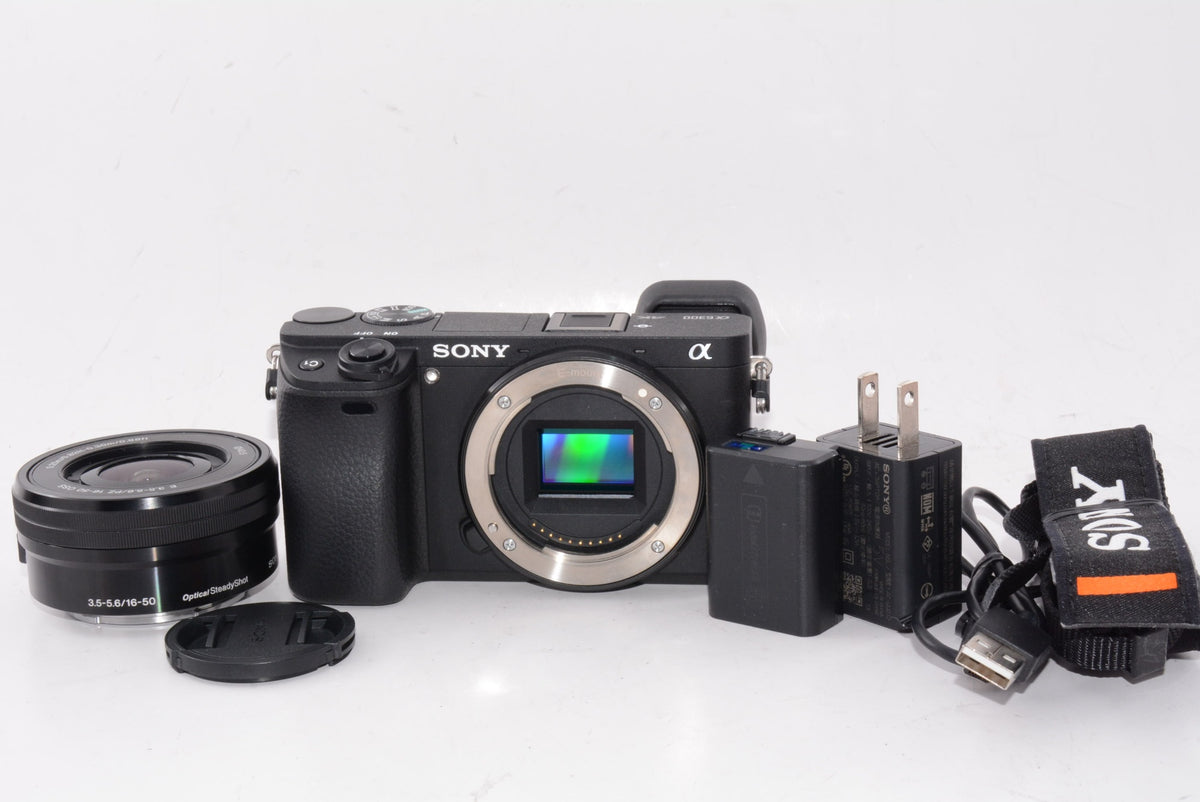 【外観並級】ソニー SONY  α6300 パワーズームレンズキット  ILCE-6300