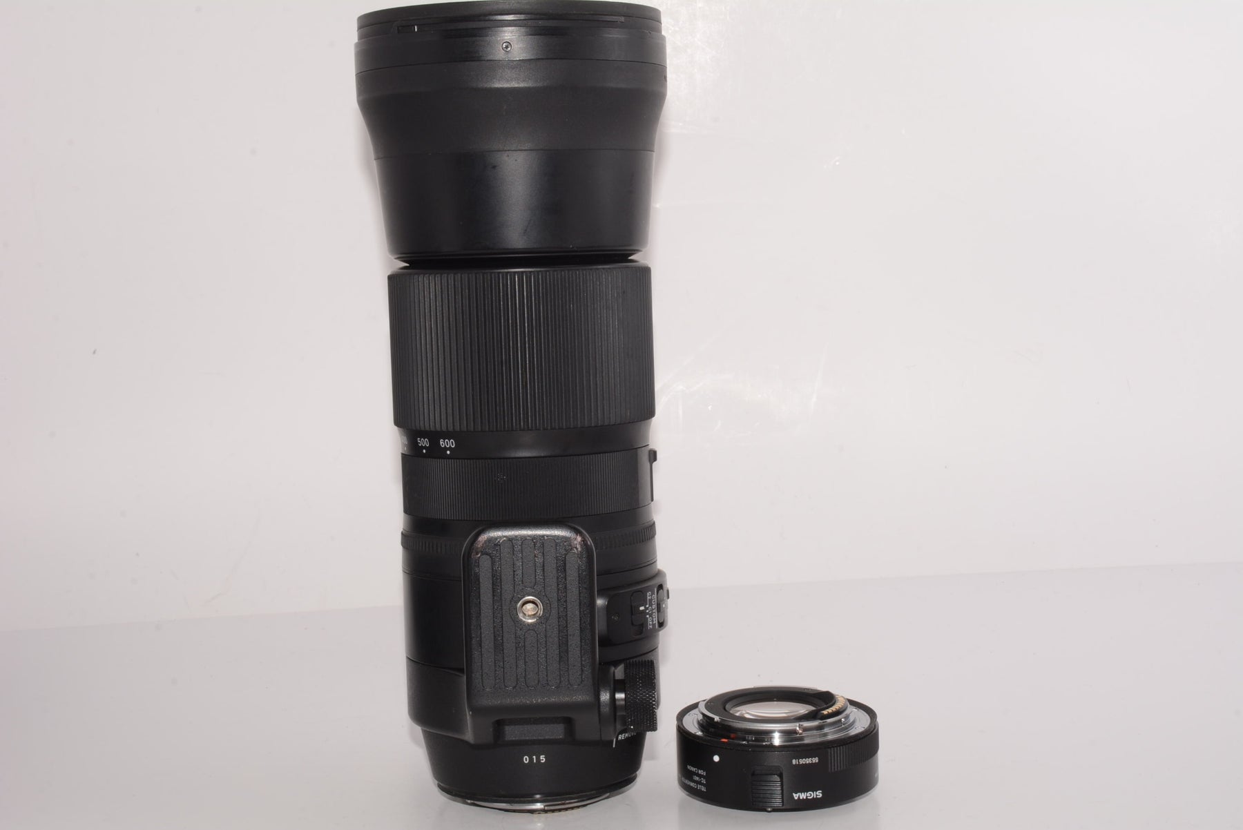 【外観並級】SIGMA 超望遠ズームレンズ Contemporary 150-600mm F5-6.3 DG OS HSM テレコンバーターキット キヤノン用 フルサイズ対応