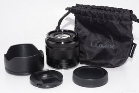 【外観特上級】パナソニック 望遠ズームレンズ マイクロフォーサーズ用 ルミックス G VARIO 35-100mm/F4.0-5.6 ASPH./MEGA O.I.S. ブラック H-FS35100-K