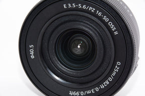 【外観特上級】SONY(ソニー) 標準パワーズームレンズ APS-C E PZ 16-50mm F3.5-5.6 OSS Ⅱ デジタル一眼カメラα[Eマウント]用 純正レンズ SELP16502