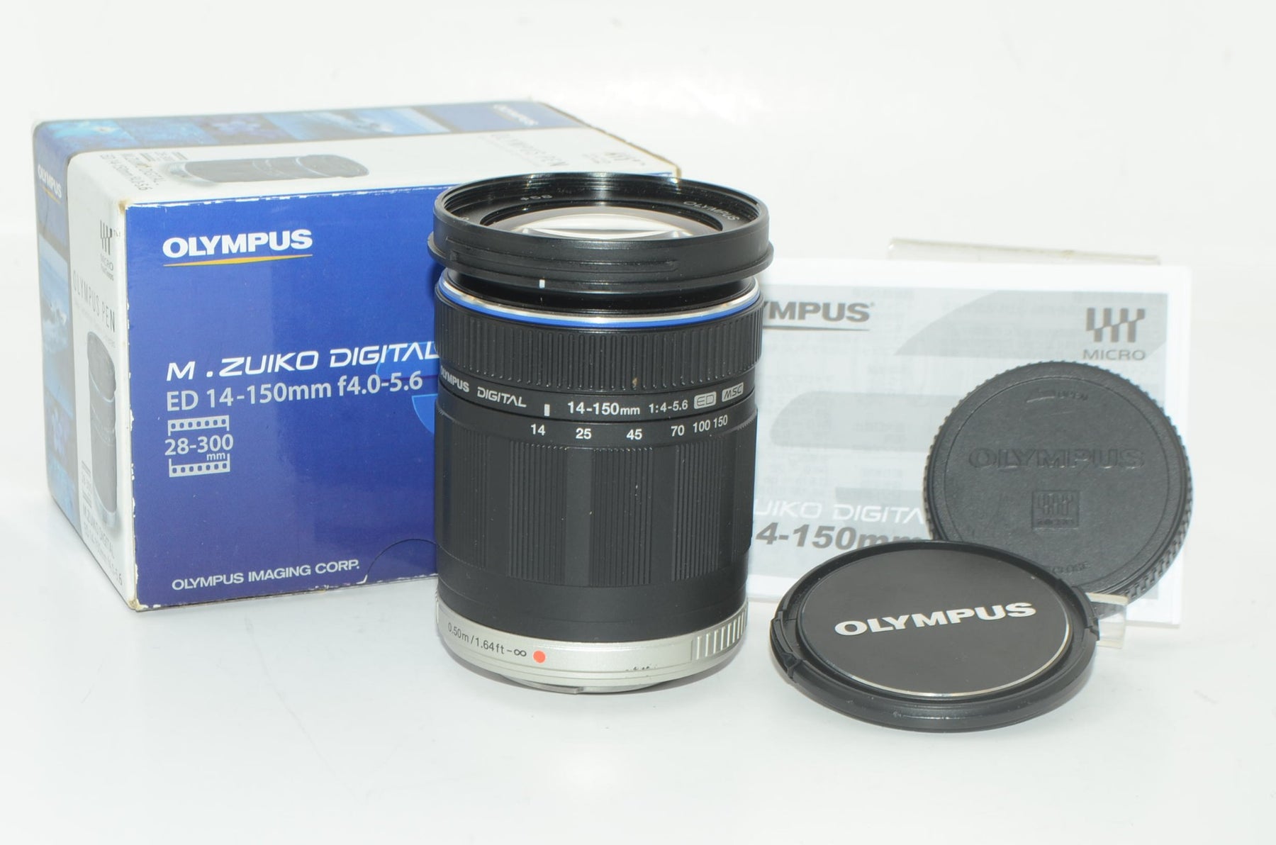 【外観特上級】OLYMPUS 標準ズームレンズ M.ZUIKO DIGITAL ED 14-150mm F4.0-5.6