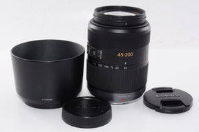 【外観特上級】パナソニック ルミックス G VARIO 45-200mm/F4.0-5.6/MEGA O.I.S. H-FS045200