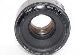 【外観並級】Canon 単焦点レンズ EF50mm F1.8 II フルサイズ対応