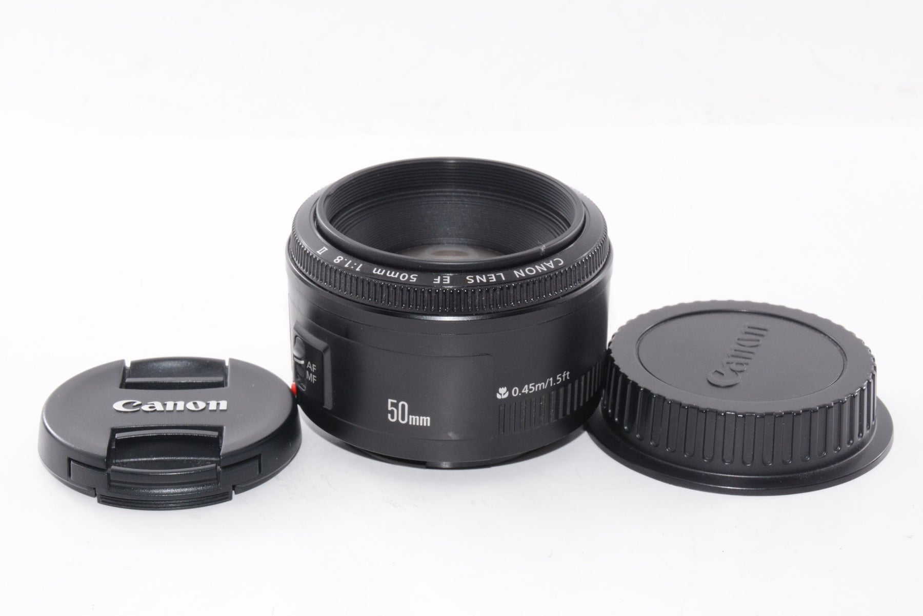 【外観並級】Canon 単焦点レンズ EF50mm F1.8 II フルサイズ対応