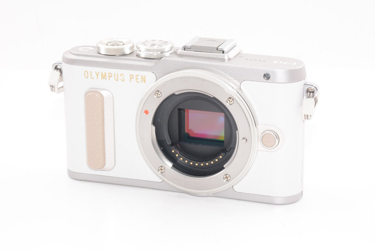 【外観特上級】OLYMPUS ミラーレス一眼 E-PL8 ダブルズームキット ホワイト