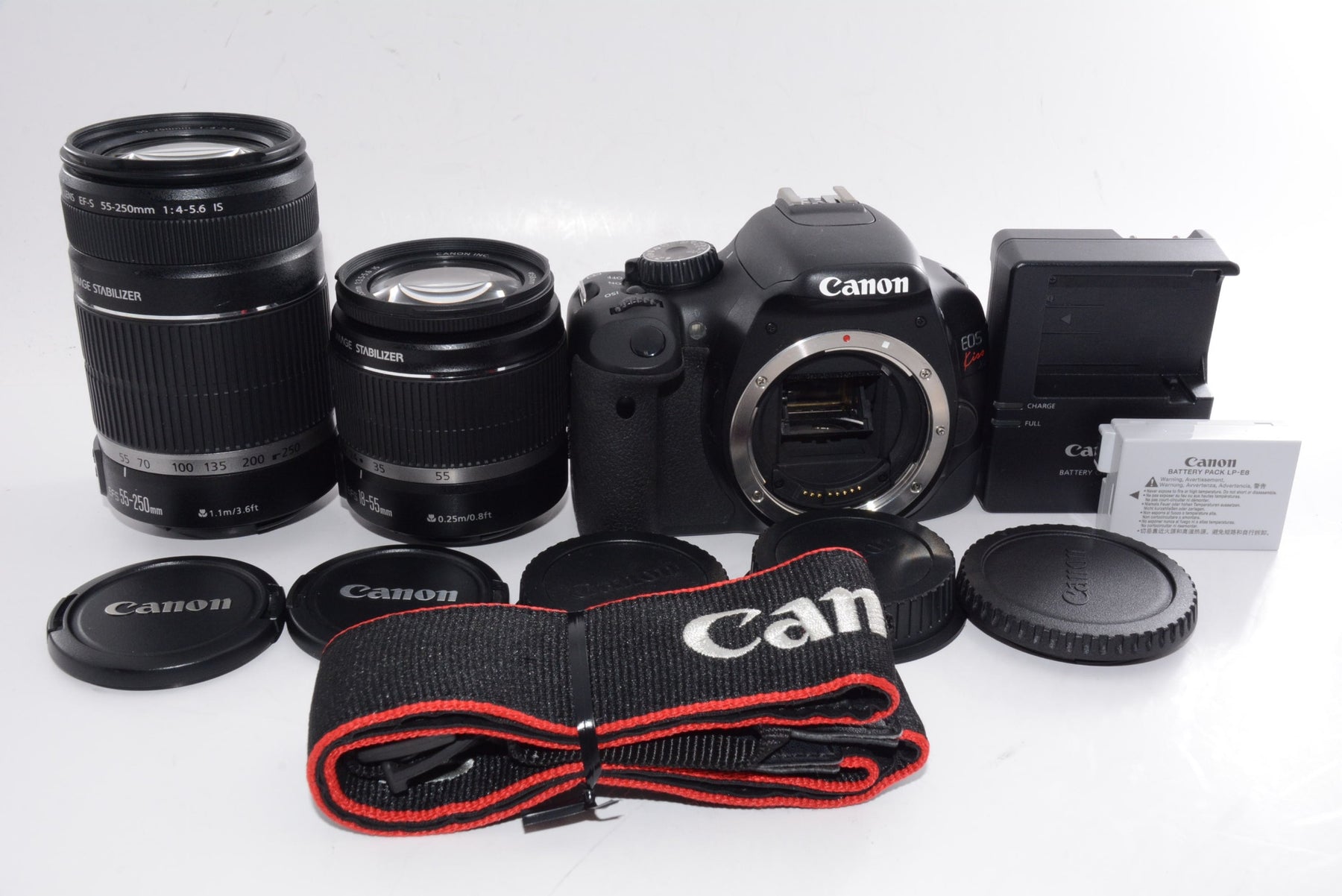 【外観特上級】Canon デジタル一眼レフカメラ EOS Kiss X4 ダブルズームキット