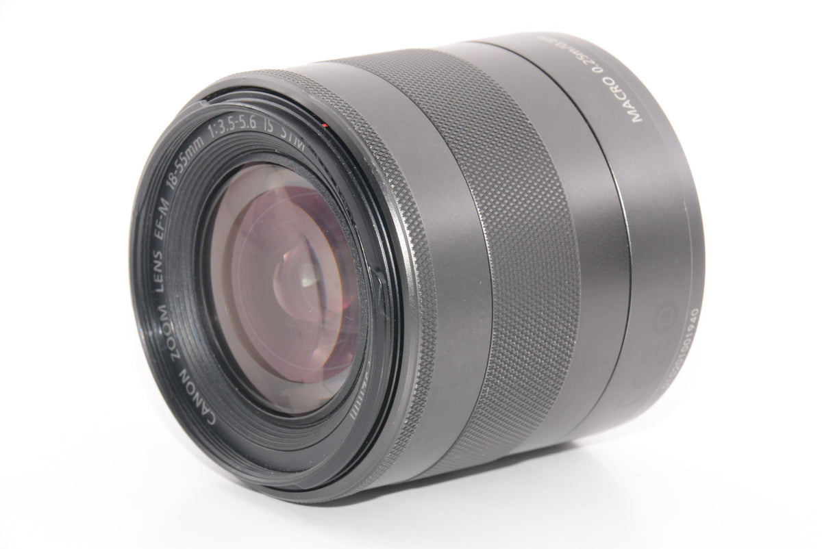 【外観特上級】Canon 標準ズームレンズ EF-M18-55mm F3.5-5.6IS STM