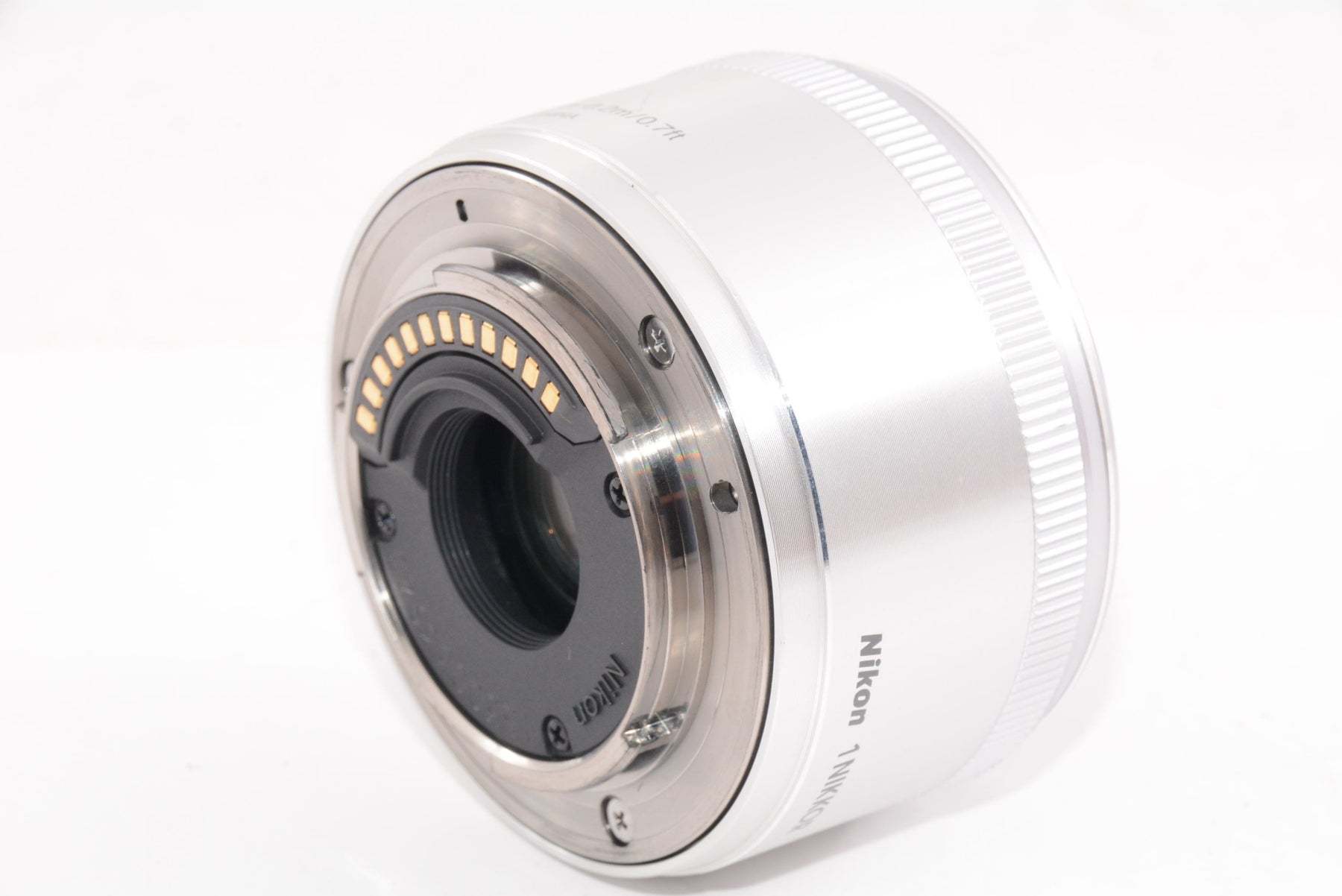 【外観特上級】Nikon 単焦点レンズ 1 NIKKOR 18.5mm f/1.8 シルバー ニコンCXフォーマット専用