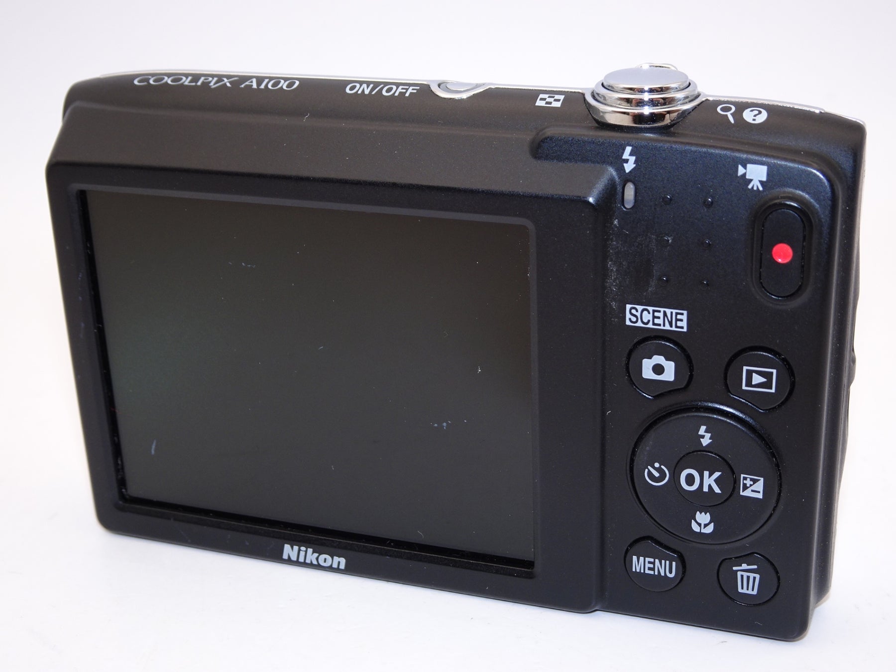 【外観並級】Nikon デジタルカメラ COOLPIX A100 シルバー