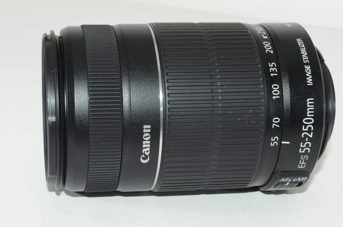 【外観特上級】Canon 望遠ズームレンズ EF-S55-250mm F4-5.6 IS II