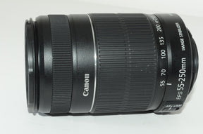 【外観特上級】Canon 望遠ズームレンズ EF-S55-250mm F4-5.6 IS II